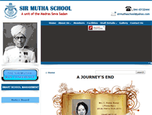 Tablet Screenshot of muthaschool.com